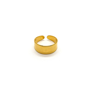 Μίνιμαλ αυξομειούμενο δαχτυλίδι - chevalier, αυξομειούμενα, επιχρυσωμένα, ορείχαλκος, boho