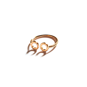 Μίνιμαλ δαχτυλίδι για το μικρό δάχτυλο - αυξομειούμενα, ορείχαλκος, φθηνά, chevalier