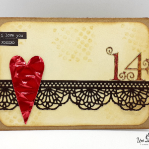 Κάρτα Αγίου Βαλεντίνου - Passion - καρδιά, κάρτα ευχών, αγ. βαλεντίνου, ευχετήριες κάρτες - 3