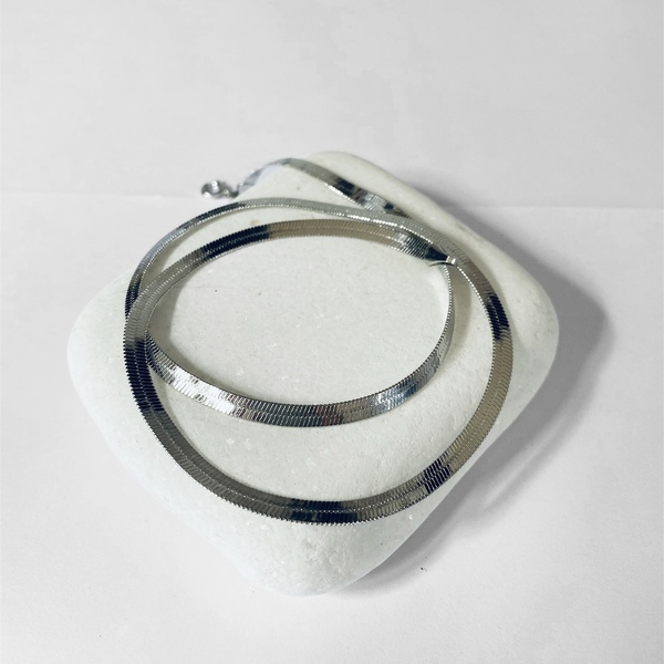 Αλυσιδα λαιμού silver925 - Snake chain 925 - κοντά, επάργυρα, κολιέ - 2