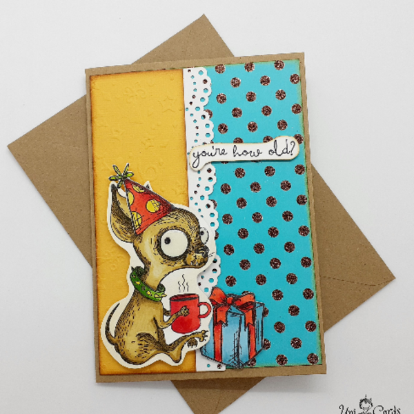 Ευχετήρια κάρτα γενεθλίων - Τσιουάουα - σκυλάκι, γενέθλια, χιουμοριστικό, κάρτα ευχών - 3