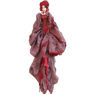 "Scarlet" Διακοσμητική χειροποίητη Κούκλα 75 εκ. στυλ Boho - διακόσμηση, διακοσμητικά, διακόσμηση σαλονιού, κούκλες