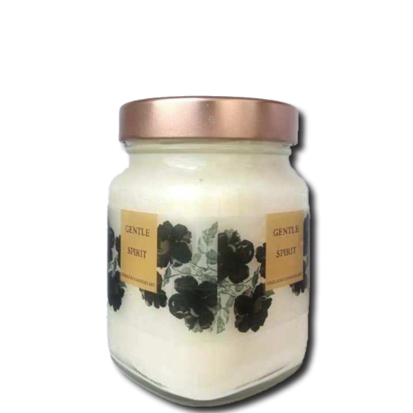 Δώρο σπιτιού αρωματικό κερί μέλι & γιασεμί - διακόσμηση, οικολογικό, αρωματικά κεριά, ιδεά για δώρο, vegan friendly - 2