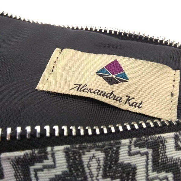 Bohemian τσάντα φάκελος, με εσωτερική επένδυση, μαύρο δερμάτινο λουράκι και τρουκς - ύφασμα, φάκελοι, all day, χειρός, μικρές - 2