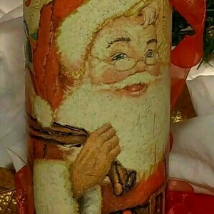 Φωτιζόμενο μπουκάλι - διακοσμητικά, χριστούγεννα, άγιος βασίλης, διακοσμητικά μπουκάλια - 5