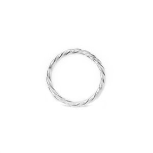 Braid┃Ασήμι 925 Χειροποίητο δαχτυλίδι - ασήμι, βεράκια, boho, σταθερά