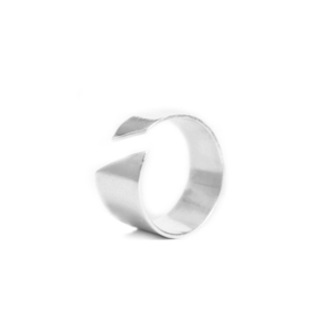 Gap ring I┃Ασήμι 925 Χειροποίητο δαχτυλίδι - ασήμι, μεγάλα, αυξομειούμενα, φθηνά