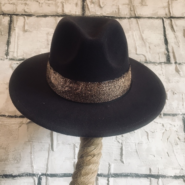 Καπέλο μάλλινο/χειμωνιάτικο - Croco gold - καπέλο, για τα μαλλιά - 3