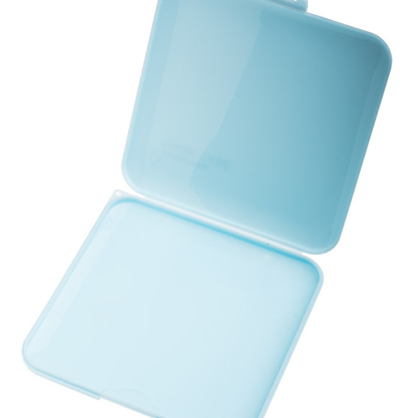 Γαλάζια Αντιβακτηριδιακή Θήκη για Μάσκα Προστασίας Προσώπου - πλαστικό - 2