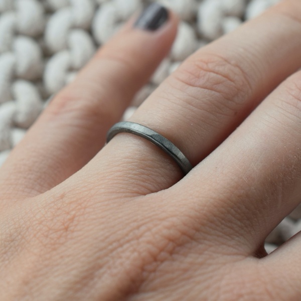 Δαχτυλίδι chunky από ασήμι 925 - ασήμι, βεράκια, σταθερά - 3