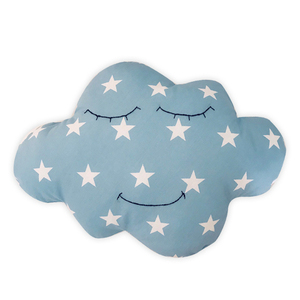 Παιδικό μαξιλάρι γαλάζιο σύννεφο - αγόρι, αστέρι, δώρα για αγόρια, μαξιλάρια