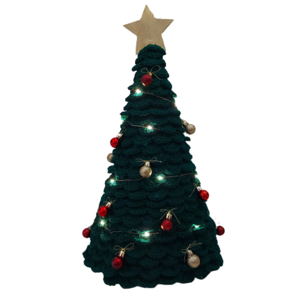 ΠΛΕΚΤΟ ΧΡΙΣΤΟΥΓΕΝΝΙΑΤΙΚΟ ΔΕΝΤΡΟ - νήμα, διακοσμητικά, χριστουγεννιάτικα δώρα, δέντρο