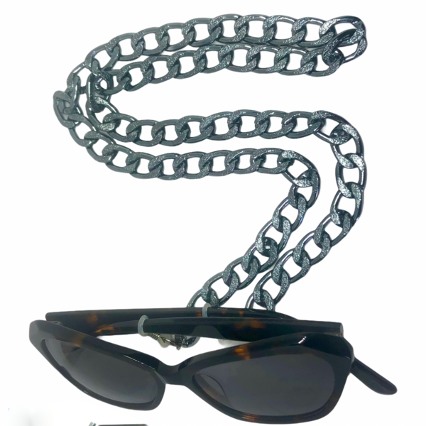 Aλυσίδα για γυαλιά σκούρο γκρί - αλυσίδες, γυναικεία