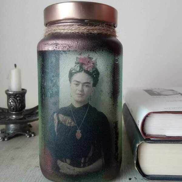Frida Kahlo φωτιστικό διακοσμητικό - πορτατίφ - 2