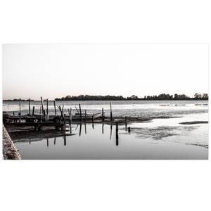 Κάδρο 100*58εκ.|Λιμνοθάλασσα | Εκτύπωση σε καμβά τελαρωμένο - πίνακες & κάδρα, διακόσμηση σαλονιού
