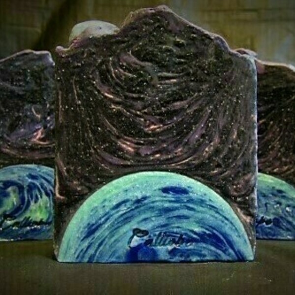 Σαπούνι Γαλαξίας Galaxy soap - σαπούνια, χεριού - 3