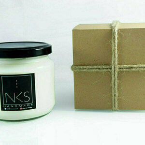 Αρωματικό Φυτικό Κερί Σόγιας - HUG 340ml - δώρο, αρωματικά κεριά, φυτικό κερί, αρωματικό χώρου, αρωματικά έλαια - 3