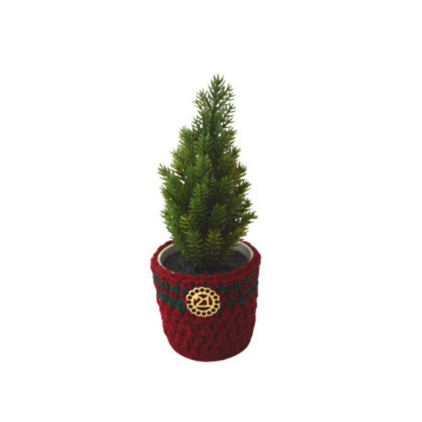 Ελατάκι Γούρι Μπορντό - χριστουγεννιάτικα δώρα, γούρια, δέντρο