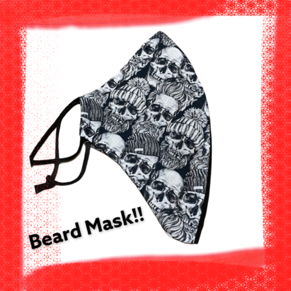Ανδρική Μάσκα για Μούσι (Beard Mask) - μάσκες προσώπου - 4