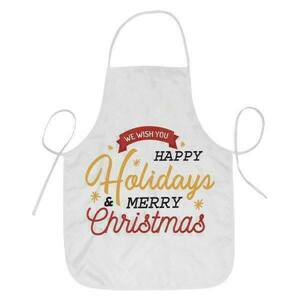Ποδιά χριστουγεννιάτικη μαγειρικής - χριστουγεννιάτικα δώρα, ύφασμα, είδη κουζίνας