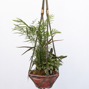 LOYIZA macrame plant hanging - μακραμέ, boho, κρεμάστρες