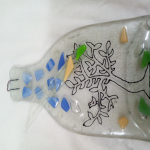 Δίσκος σερβιρίσματος (πλατό τυριών) από ανακυκλωμένο μπουκάλι - είδη σερβιρίσματος - 3
