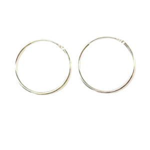 Σκουλαρίκια κρίκοι ασημένιοι 1,8 cm - ασήμι 925, κρίκοι, minimal, μικρά
