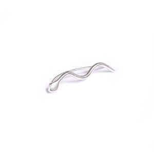 Ασημένιο 925 σκουλαρίκι climber φίδι - μικρά, ασήμι