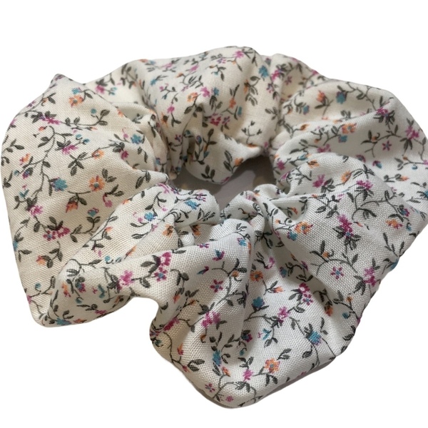 Handmade Scrunchie Flowers Begin - λαστιχάκια μαλλιών - 2