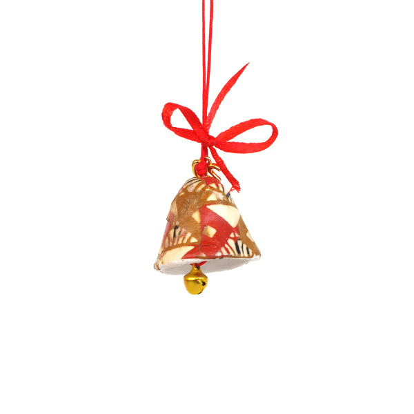 Στολιδάκι Κεραμική Καμπανούλα - πηλός, κεραμικό, χριστουγεννιάτικα δώρα, στολίδια