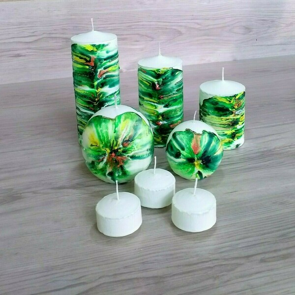 Αρωματικό κερί με άρωμα *Τύπου FLOWER KENZO. - δώρο, αρωματικά κεριά, διακοσμητικά, κεριά & κηροπήγια - 4