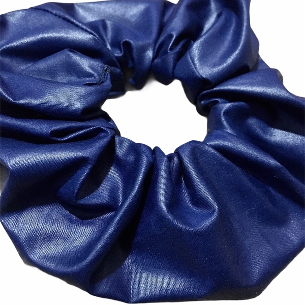 Handmade Scrunchie The Blue - λαστιχάκια μαλλιών - 2