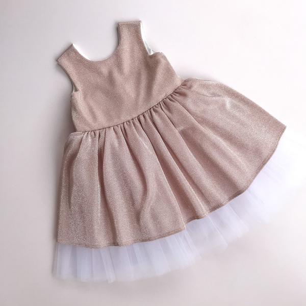 Παιδικό γιορτινό φόρεμα - παιδικά ρούχα, βρεφικά ρούχα, 1-2 ετών