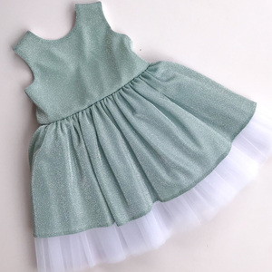 Παιδικό φόρεμα με τούλινη φούστα και γκλίτερ - κορίτσι, παιδικά ρούχα
