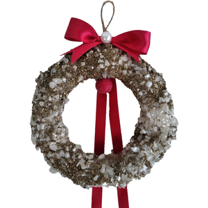 Στεφανάκι (12,5cm) - χριστουγεννιάτικα δώρα, χριστουγεννιάτικο, στεφάνια, διακοσμητικά