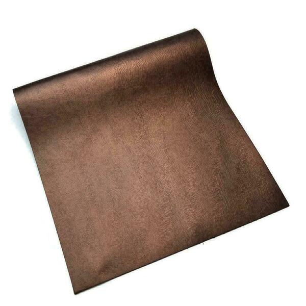 Δερμάτινο ανάγλυφο κομμάτι shiny brown για ελεύθερη δημιουργία. 26x19cm - δέρμα, υλικά κοσμημάτων