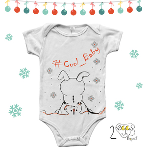 Christmas baby / Cool SNOWMAN! - χριστουγεννιάτικα δώρα, βρεφικά ρούχα - 4