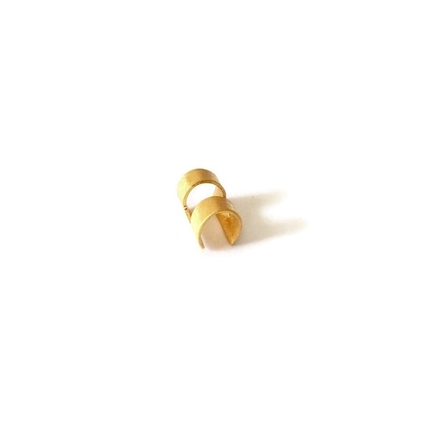 Ear cuff-Σκουλαρίκι για το πτερύγιο του αυτιού - επιχρυσωμένα, ασήμι, επιχρύσωση 14κ