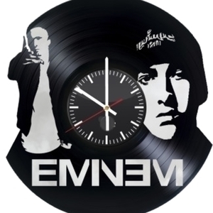 Eminem Vinyl Wall Clock Marshall Mathers Wall Clock - τοίχου, επιτραπέζια