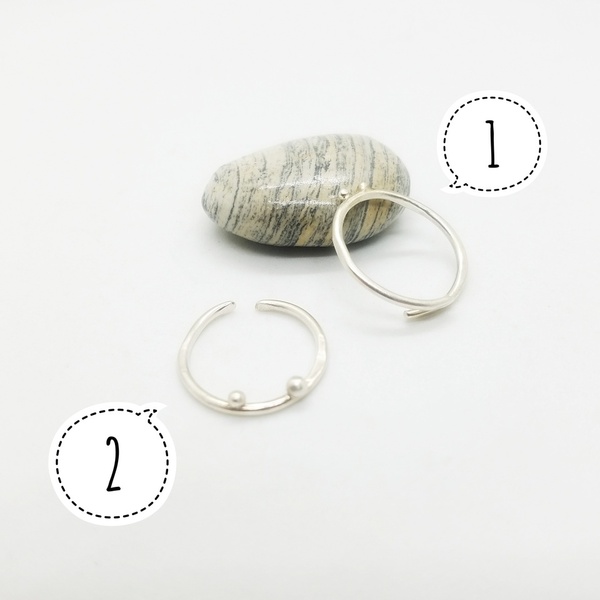Απλό βελάκι δαχτυλίδι από ασήμι 925 - ασήμι 925, minimal, βεράκια, boho, αυξομειούμενα - 4