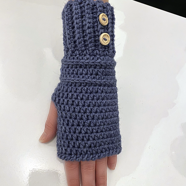 Χειροποίητα πλεκτά γυναικεία γάντια χωρίς δάχτυλα άσπρα - one size - χειροποίητα, δώρα για γυναίκες - 2