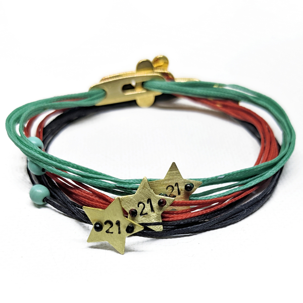 Lucky charm αστέρι με το 21