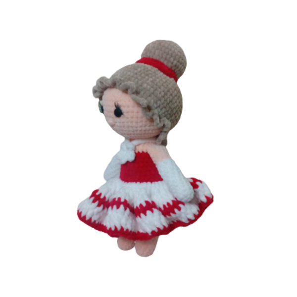 Κούκλα Πριγκίπισσα Λίνα - δώρο, λούτρινα, παιχνίδια, amigurumi, κούκλες - 2