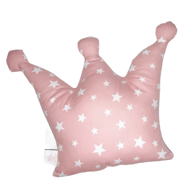 Μαξιλάρι κορώνα ροζ - κορίτσι, μικρός πρίγκιπας, μαξιλάρια