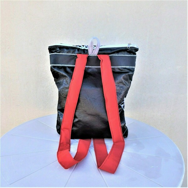 Σακίδιο πλάτης / χειροποίητη τσάντα πλάτης / backpack (B3) - animal print, πλάτης, σακίδια πλάτης - 3