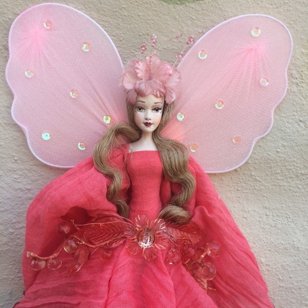 Διακοσμητική Κούκλα "Άγγελος" ύψος 60 εκ. σε 3 χρώματα - νεράιδα, διακοσμητικά, διακόσμηση σαλονιού, κούκλες - 3