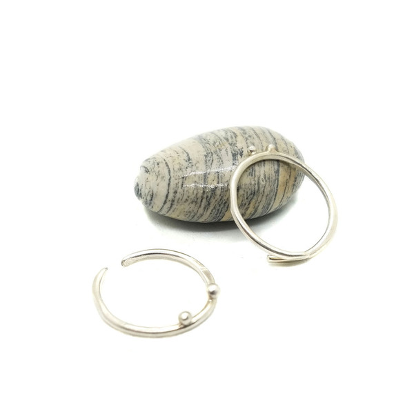 Απλό βελάκι δαχτυλίδι από ασήμι 925 - ασήμι 925, minimal, βεράκια, boho, αυξομειούμενα