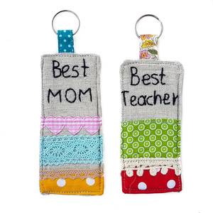Μπρελόκ υφασμάτινο για τη μαμά/για τη δασκάλα - μαμά, δώρα για δασκάλες, σπιτιού
