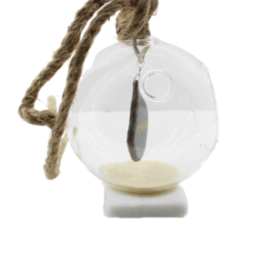 Διακοσμητική μπάλα in corde - ημιπολύτιμες πέτρες, γυαλί, αγάπη, διακοσμητικά, δώρα αγίου βαλεντίνου - 3