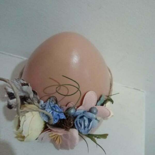 Πασχαλινό αυγό κεραμικό, μη ανοιγόμενο - κορίτσι, διακοσμητικά, πασχαλινά αυγά διακοσμητικά, για παιδιά, πασχαλινά δώρα - 4